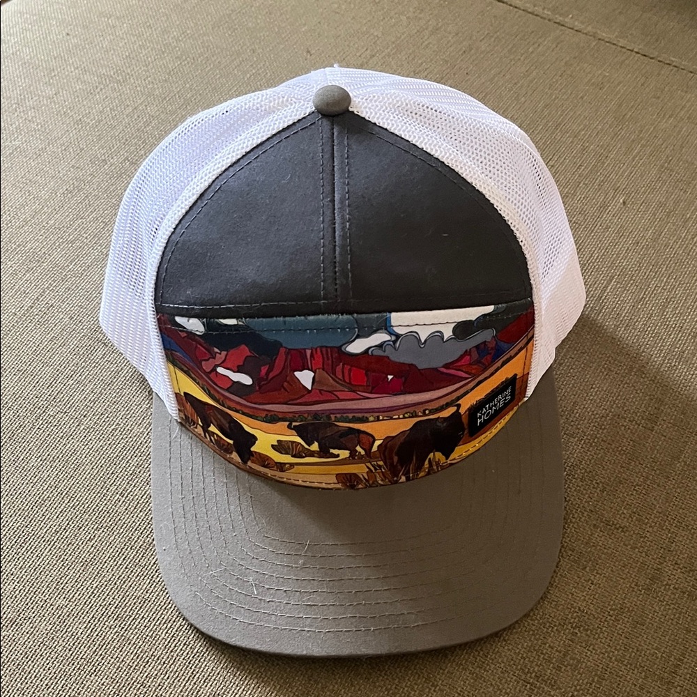 Graphic Trucker Hat  - Multicolor color